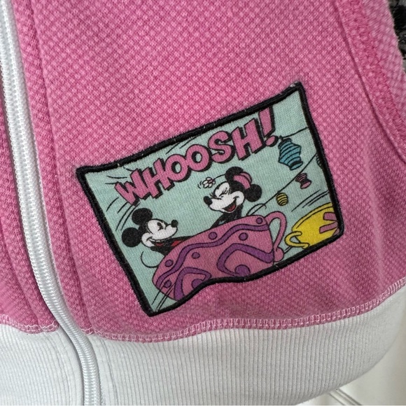Disney Parks Minnie Mouse Comic-Print Zip Hoodie – Size M - Picture 5 of 9